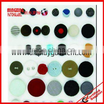 high fashion fabric covered button moulds, button for clothes,shoes