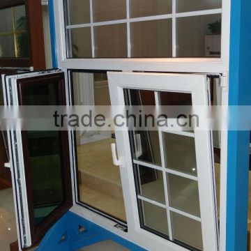 foshan wanjia brand pvc ventilation grille window