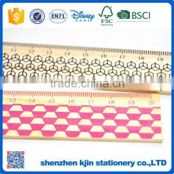 2016 Silkscreen Printing 30cm Wooden Ruler in Sale photo-4