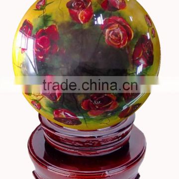 Art glass ball LED lighting