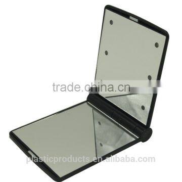 Double Sides Square Folding 6 Pcs Led Pocket Mirror photo-3