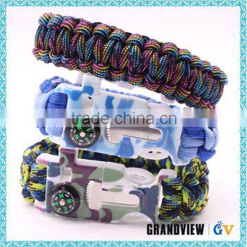 Proper price top quality fashion paracord jewelry survival bracelet