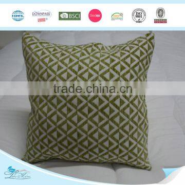 Embroidered Geometric Decoration Cushion For Home