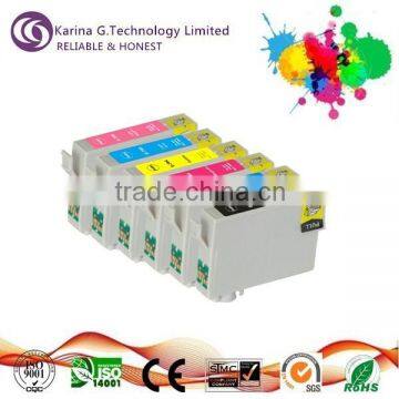 Guaranteed quality ink cartridge T0791 to T0796 for Epson inkjet printers,with Professional testing