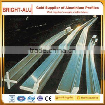 Customized length V-slot aluminium extrusion linear elevator guide rail in low price