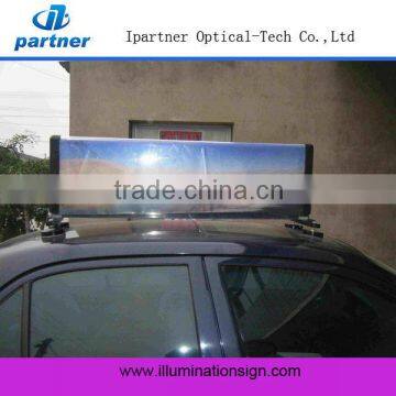 New Customer Led Taxi Top Light Box