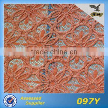 2014 Elastic Nylon Spandex Lace Fabric swiss voile lace for garment