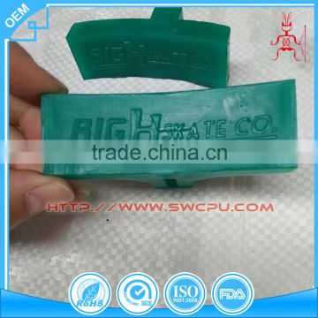 Special shaped green moulded nylon spacer