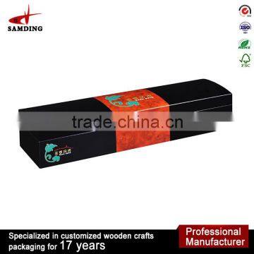 High Quality Logo Print Customized Empty Tea Box Wood Box for Tea photo-2
