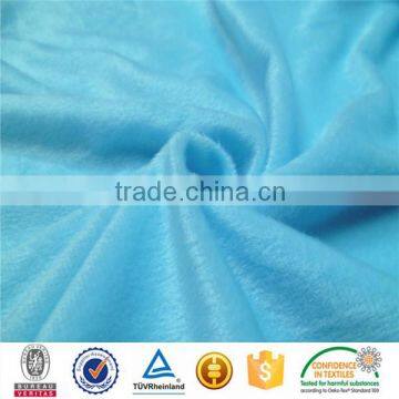 100%polyester flat yarn plush velboa long pile fur fabric