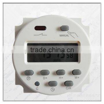 220V 16A Programmable Timer switch Time Relay with protective cover