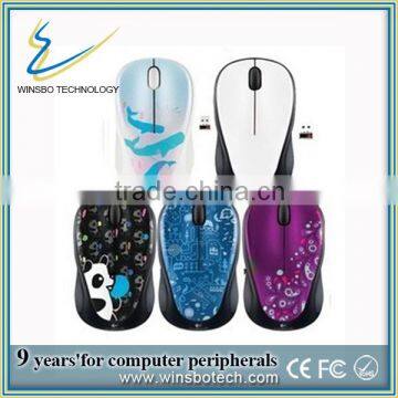 2016 fashion design 2.4Ghz optical usb wireless mouse