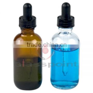 30ml Clear glass bottle Boston round