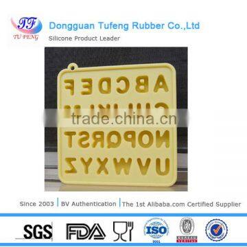 Wholesale custom silicone 26 alphabet letter chocolate molds