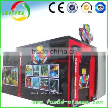 amusement park equipment motion truck mobile 5d cinema