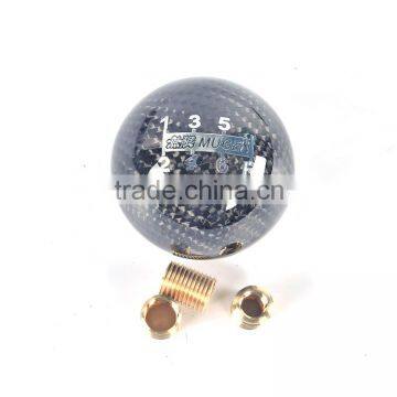 Car Real Carbon Fiber Gear Shift Knob Ball photo-5