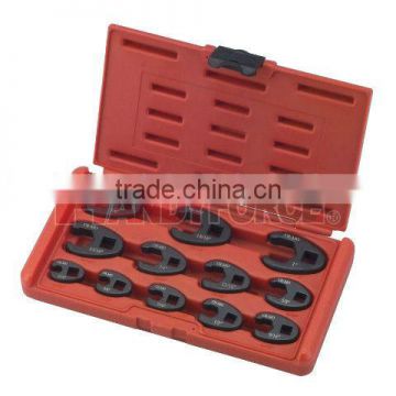 12PCS. Professional S.A.E. Crowfoot Wrench Set / Auto Repair Tool / General Tool