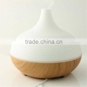 Aromatherapy Essential Oil Diffuser 300ml Wood Grain Ultrasonic Cool Mist Whisper-Quiet Humidifier photo-6