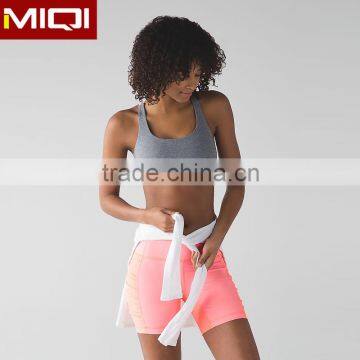 Hot Sale High Performance Fitness Wear Custom Sexy Spandex Seamless Sports Bra For Women photo-3