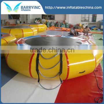 10ft PVC inflatable water trampoline , trampoline park