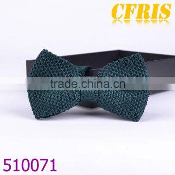 Cheap knitted Bow Ties,green bow tie