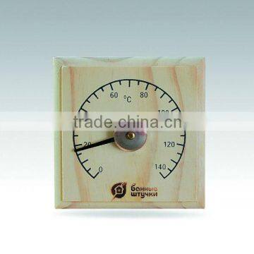 Wooden Sauna Thermometer