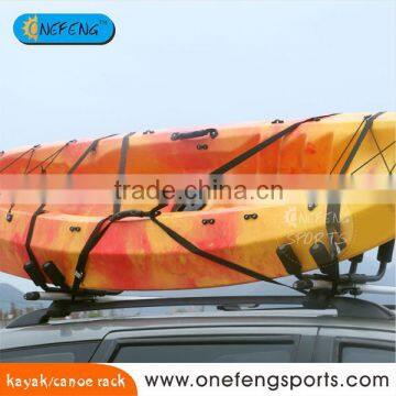 Fold Down Kayak Carrier -J Style Roof Rack