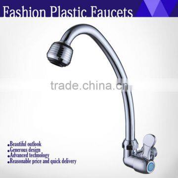 China plastic upc single commercial kitchen faucet price