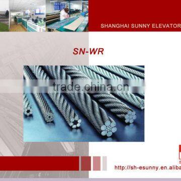 Elevator steel wire rope, wire rope, elevator parts, elevator wire rope,SN-WR