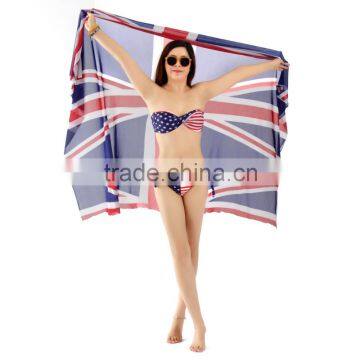 2016 Women's sexy wholesale american flag bikinis swimwear lady bikini swimwear