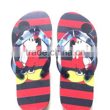 2015 cheap wholesale unsix cartoon design slipper and sandal children shoes