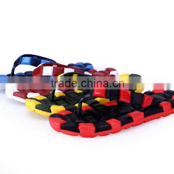 China slippers PVC strap men flops for summer beach