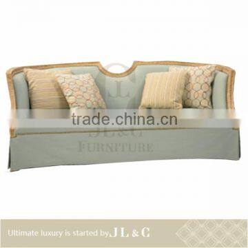 2015 latest blue fabric AS26-03 3 seat sofa for Living room - JL&C Furniture