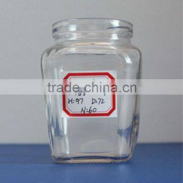 HEAT-RESISTANT GLASS JAR