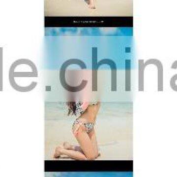 Neoprene Swimming Wear Shirt Bikini Shirt photo-2