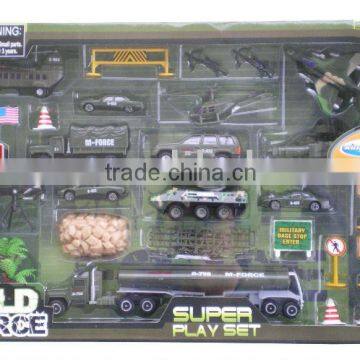 Diecast, metal,alloy deluxe fire action play set toy with en71 7728H-4