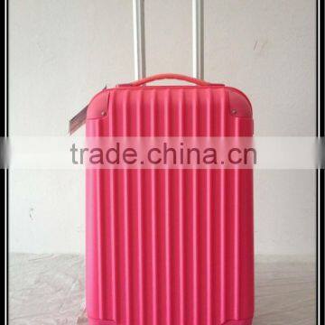 ABS luggage trolley wheeled suitcase