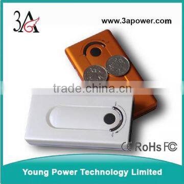 power bank 3500mah usb portable power bank charger with bright halo