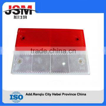 High quality red and white color reflector for truck