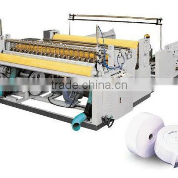 Newest high quality Small bobbin paper perforated slitting/reeling paper double-use machine