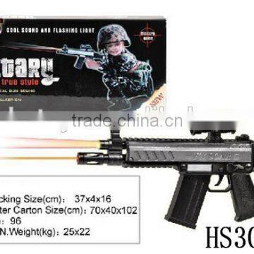 Plastic Infrared Ray Sound Electric Airsoft Gun photo-3