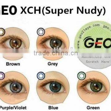 Korea Brand GEO XCH Green Color Contact Lens Geo Contact Lens Wholesale photo-6