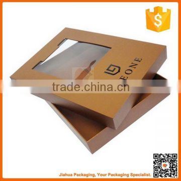 brown apparel packaging box