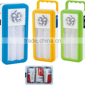 JA-1965 rechargeable led emergency light with pc tubes