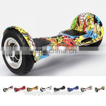 Cool two wheel 10 inch electric self balancing scooter