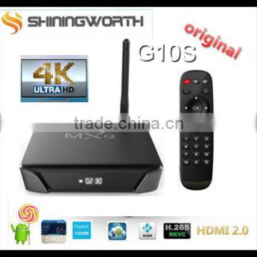 Android tv box MXQ G01S Amlogic S905X Quad Core 2G DDR /16G EMMC 2.4/5G Dual wifi Android 6.0 Tv Box