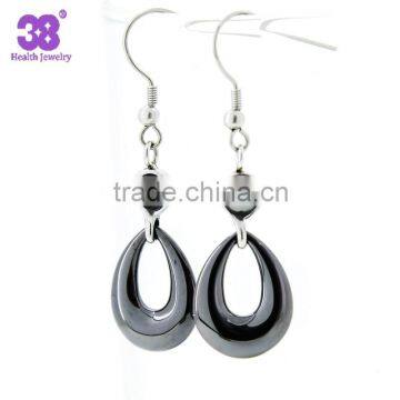 Newest women jewelry designed with magnetic black ceramic earrings