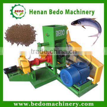 BEDO high quality single screw automatic floating fish feed pellet machine low price