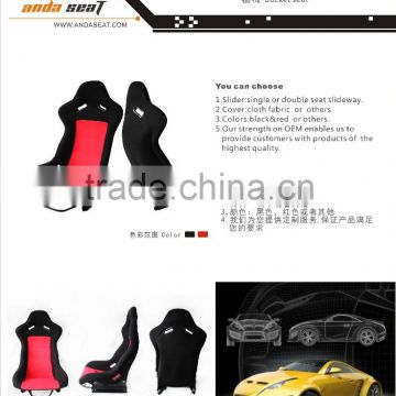 Wholesale Racing Bucket Seat Highest Quality Durable Sport Car Seat/RAG