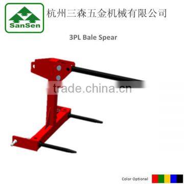 Tractor 3 point Bale Spear / hay movers